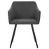Swen Studio -  Dining Chairs 6 pcs Dark Grey Fabric (UK/IE/FI/NO only) (3x331517)
